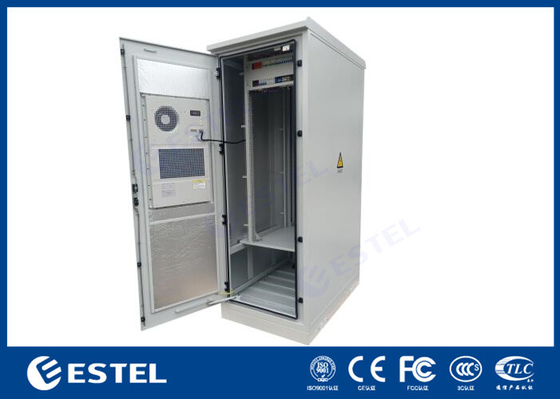 CE Outdoor Electrical Enclosure 19 Inch Rail 33U Battery Cabinet With Customized PDU