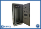 40U IP55 Outdoor Equipment Cabinet Anti Corrosion With Front And Rear Door