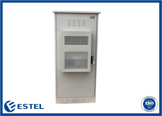 IP55 38U Telecom Cabinet 304 Stailess Steel Single Wall 1.2mm Thickness With DDF