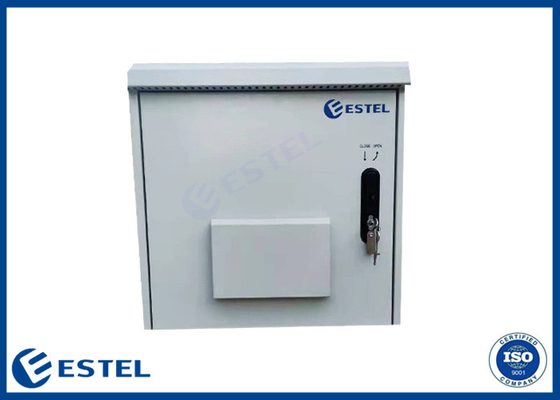 Small Size IP65 Fully Enclosed Cabinet Galvanized Steel 9U Outdoor Telecom Cabinet