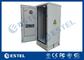 IP55 Waterproof Outdoor Telecom Cabinet Two Doors With 1500W Air Conditioner