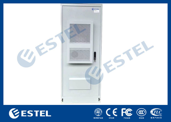 IP55 Rated 19 Inch Rack 38U Outdoor Server Cabinet With Air Conditioner For Cooling