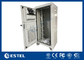 Electronic Lock Outdoor Telecom Cabinet Double Door Wall Mounted Installation