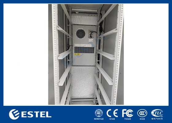 38U Height Outdoor Data Cabinet Floor Mounted 19 Inch Telecom Cabinet