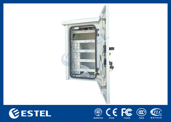 DIN Rail Single Wall Outdoor Power Cabinet Pole Mounted Waterproof Power Supply Enclosure