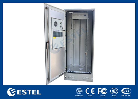 Sun Proof IP55 Outdoor Telecom Cabinet 42U Insulated Powder Coating