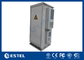 Galvanized Steel Waterproof Outdoor Power Cabinet With Battery Rectifier / Equipment Compartment