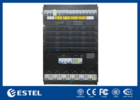 48v Telecom Power Supply Rack Mounted Rectifier System For Telecom Powershelves With Battery Management