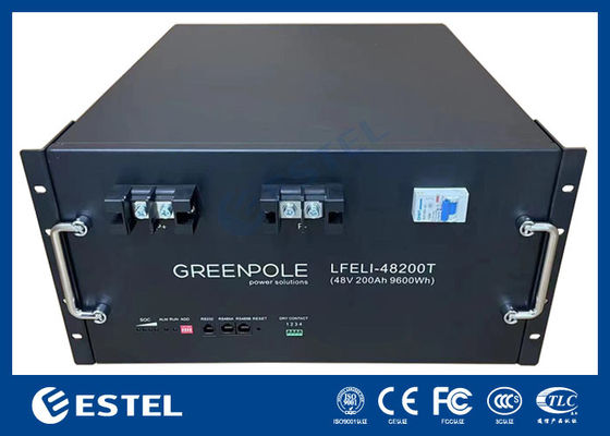 3–12kW DC Power System 5U Subrack, 220VAC Input, 43–58VDC Output, >96% Efficiency, ≤2kg Rectifier Modules, 19-Inch Rack Mount