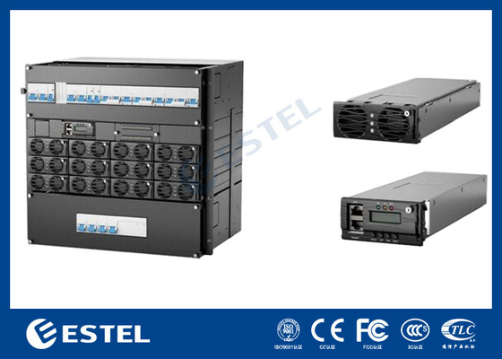 10U Uninterruptible Power Supply 36KW 48VDC Rectifier System Switch Mode For Telecom Backup