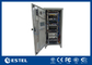Hybrid Telecom Power System 48VDC 300A 40U Outdoor Telecom Cabinet With Air Conditioner