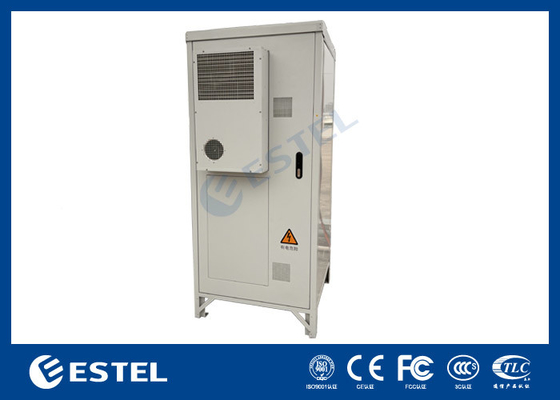 40U Standard 19inch Outdoor Enclosure Hybrid Power Cabinet With Solar Energy And Power System