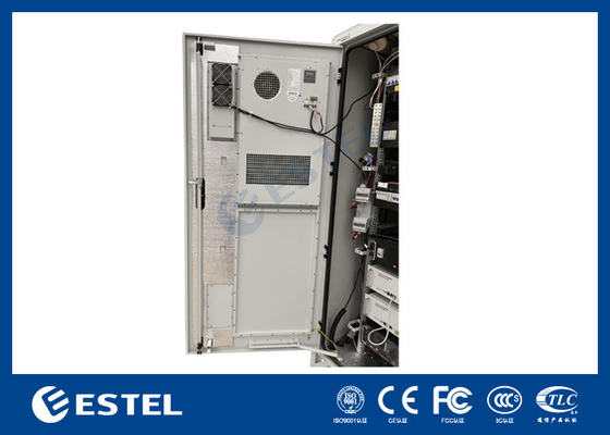 40U Standard 19inch Outdoor Enclosure Hybrid Power Cabinet With Solar Energy And Power System