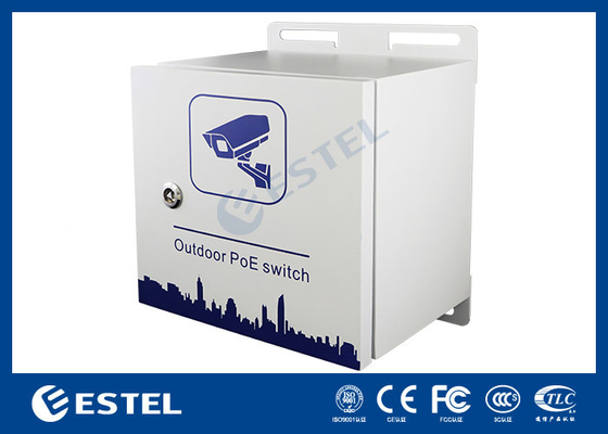 Customized Pole Mounted Network Switch Box EB2042PG Outdoor Smart Surveillance Box