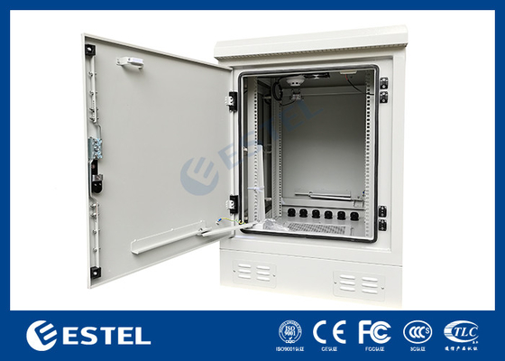17U Floor Mounted Cabinet With 19inch Rack And Inside And Fan For Cooling