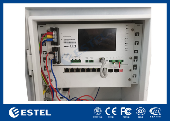 DC 3 Channel Power Outdoor Solar Powered Smart Monitoring Box With MPPT Controller
