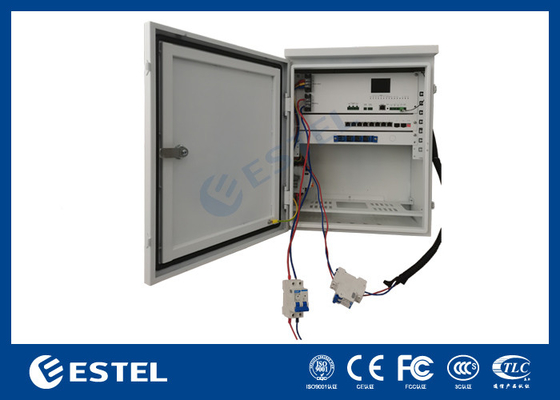 Outdoor Non-Intelligent Pole Mounted Cabinet Solar Powered Box With Fan Model EDBU2082SGPE 