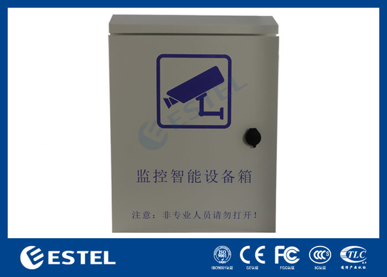 Outdoor Pole Mount Cabinet With Real-Time Video Monitoring And Remote Control