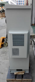 SU304 Temperature Control Outdoor Stainless Steel Cabinets Anti smoke Anti corrosion Powder Coating