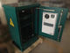 18U Standard 19” Rail Outdoor Telecom Cabinet / Enclosure Pole and Floor Mounted With Air Conditioner