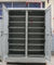 Single Wall Two Bay Outdoor Battery Cabinet With 8 Layers Shelves Two Front Doors Two Back Door