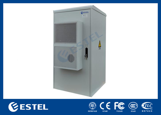 19U Outdoor Cabinet With Battery Shelf And Drawer For 90A Rectifier System