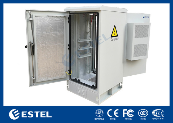 24U Cabinet Air Conditioner 650x650x1300 Standard Size With DC48V Cooling And Fan For Cooling