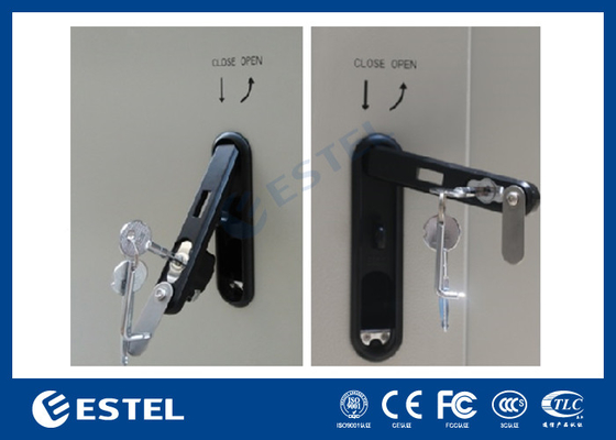Double Wall Floor Mounted Battery Cabinets With Monitorying Unit And PDU