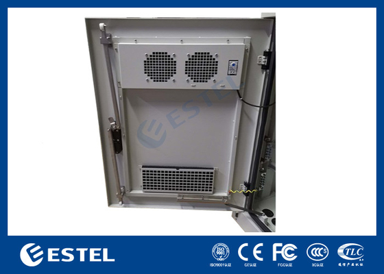 Floor Standing Cabinets With Fan For Ventilation , Telecom Battery Cabinet OEM ODM