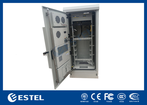 32U IP55 Outdoor Integreted Power Cabinet With Power Distribution And Monitoring System