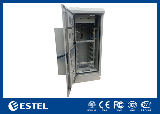 32U IP55 Outdoor Integreted Power Cabinet With Power Distribution And Monitoring System