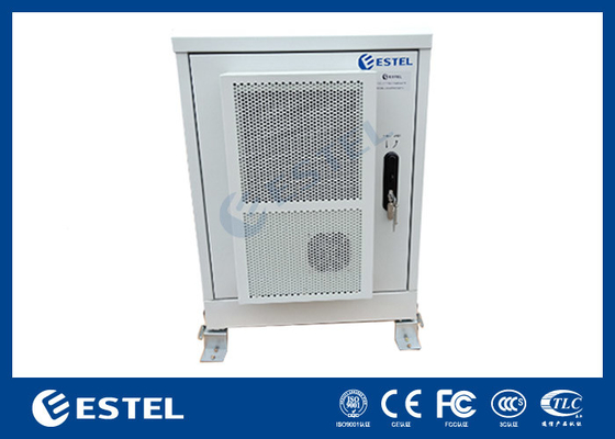 14U IP55 Steel Outdoor Telecom Cabinet Temperature Control Insulated