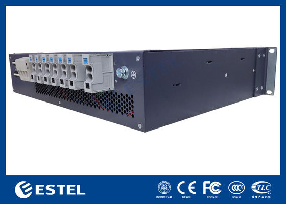 19 Inch 2U Standard Rectifier Power System AC Input And DC Output For Telecom Cabinet