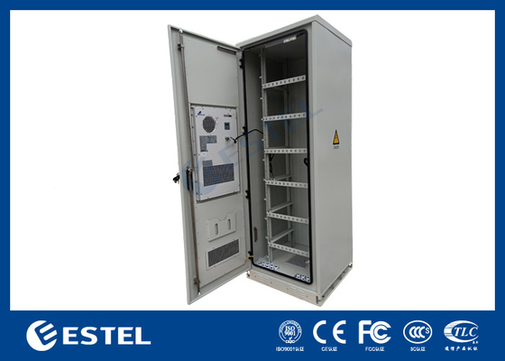 19inch 45U Easily Assembled Equipment Cabinet With Air Conditioner IP55 Telecommunications Enclosures