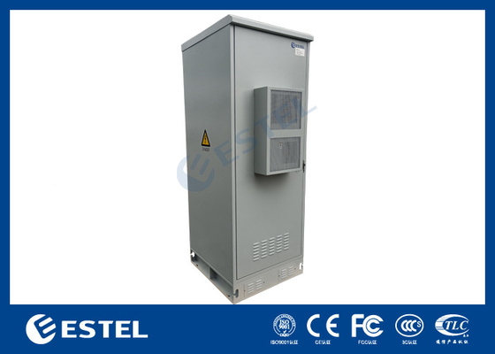 IP55 Galvanized Outdoor Telecom Equipment Cabinet With 200A Rectifier System