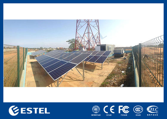 Hybrid Energy Telecom Power System With Solar Power Grid Diesel Generator Battery For Outdoor Telecom Site Power Supply