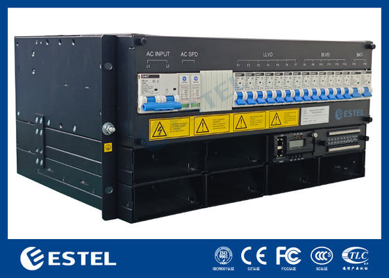 ESTEL ET48300 M5E65A The Perfect 5U Embedded Power System for Outdoor Telecom Cabinet with Compact Design and High Power Density
