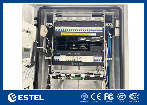 30kw 9U Rack Mounted Intelleigent Telecom Rectifier Power Distribution System with LLVD BLVD