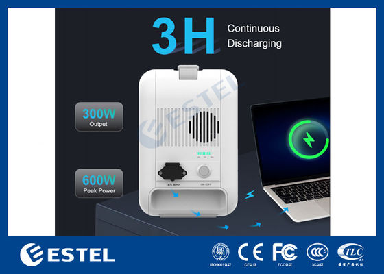 ESTEL eCandle 1KWH Portable Power Station LiFePO4 Battery Solar Charging 300W Output UPS Backup