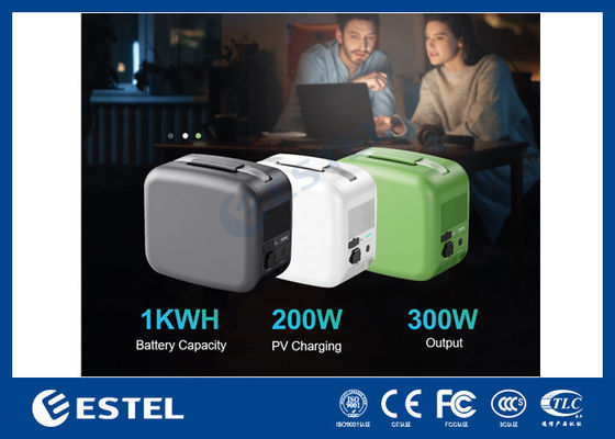 ESTEL eCandle 1KWH Portable Power Station LiFePO4 Battery Solar Charging 300W Output UPS Backup