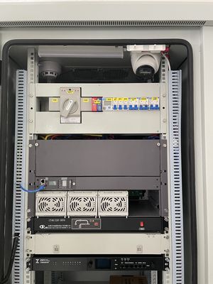 IP55 Outdoor Battery Cabinet With Embedded Power System 9KW 48VDC Rectifier For Telecom