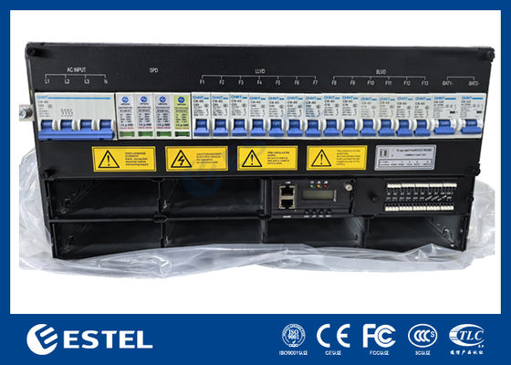 Outdoor Telecom Cabinet With 18kW 300A Telecom Power System for Telecom Equipment DC Power Supply Rectifiers