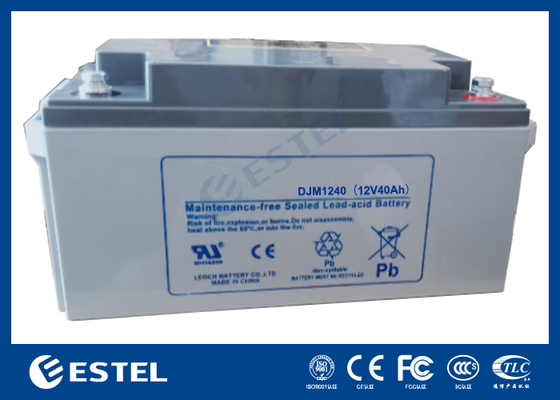 ESTEL DJM1240 12V 40Ah Compact Lead Acid Battery Reliable Power Solution for Telecom and Backup Systems
