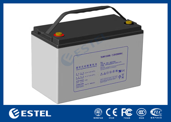 ESTEL DJM12200 12V 200Ah High Capacity Lead Acid Battery Industrial Grade Power Solution for Telecom and Energy Storage Systems