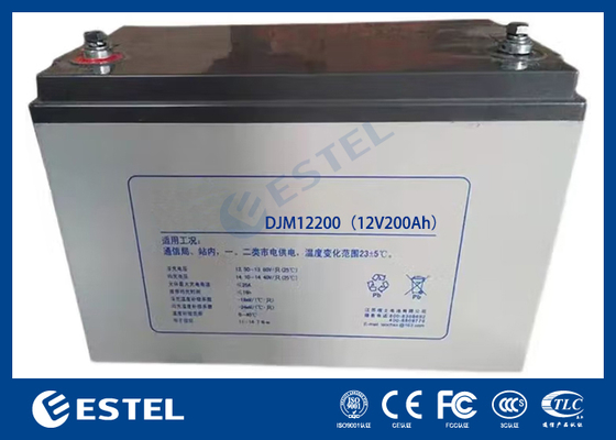 ESTEL DJM12200 12V 200Ah High Capacity Lead Acid Battery Industrial Grade Power Solution for Telecom and Energy Storage Systems