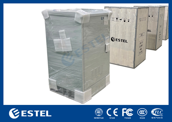 Outdoor Telecom Cabinet With 24kW Telecom Power System, DC Power Supply Rectifiers Telecom Equipment Cabinet