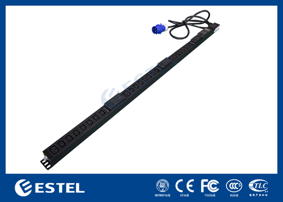 Intelligent Power Distribution Unit (PDU) with 8 Outlets 16A 250VAC RS-485 Communication