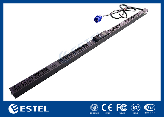 Intelligent Power Distribution Unit (PDU) with 8 Outlets 16A 250VAC RS-485 Communication
