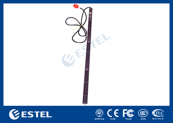 Intelligent Power Distribution Unit (PDU) with 8 Outlets 16A 250VAC RS-485 Communication