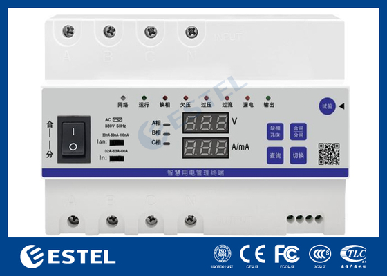 Telecom Power System Three-Phase 80A Smart Electricity Management Terminal with Cloud Control